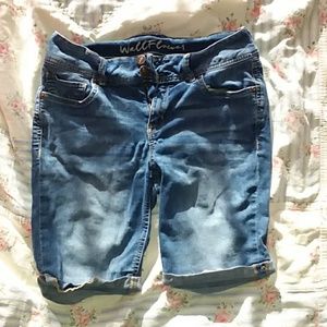 Blue denim Jean shorts (junior)